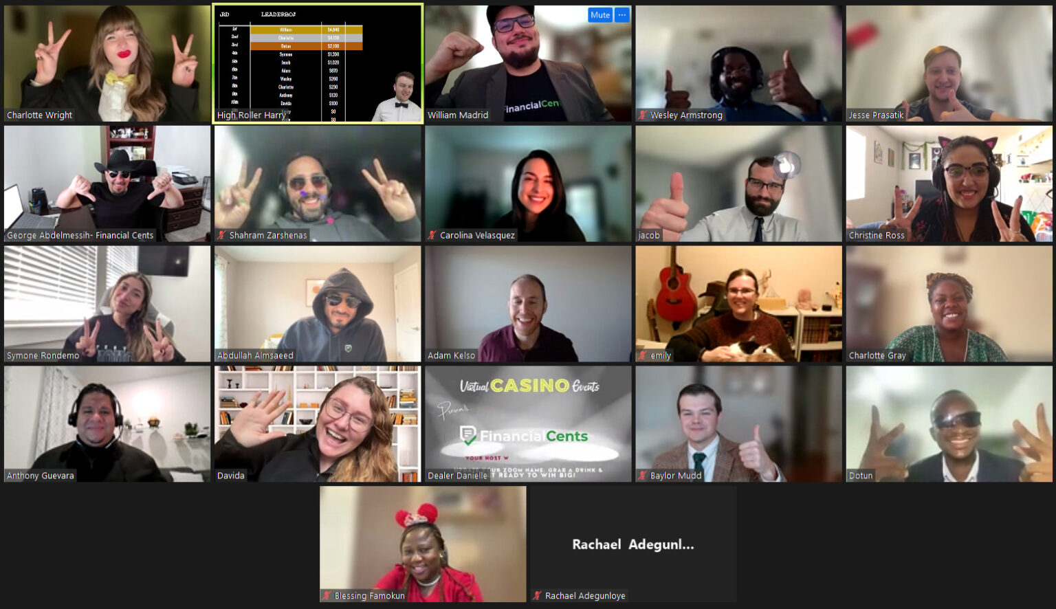 Festive Casino Team Gallery